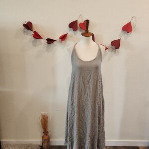Tonle Gray Sleeveless Maxi Dress